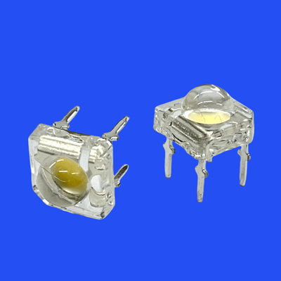 F5 Lente convexa Pirana lámpara LED de 60 grados Naturaleza Blanco de color integrado Zener 5mm LED para ferrocarril