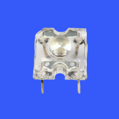 F5 0.5W Color amarillo Super Flux Piranha LED Integrado Zener Lente clara 80 Deg 5mm LED para luces de advertencia y flecha