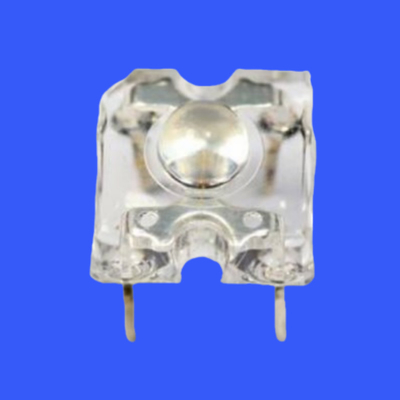 0.5W Color ámbar Super Flux Piranha LED Protección integrada de chip Zener 80deg 5mm LED para luces de advertencia y flecha