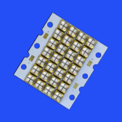 50*54mm 5054 365nm 240-300W Modulo UVA COB de 60 grados para la curación de pegamento de impresión