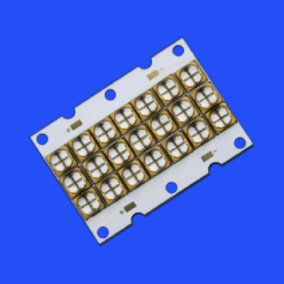 50*35mm 5035 365nm 150-250W 60 Deg UVA Modulo UV para el embalaje de placas de PCB