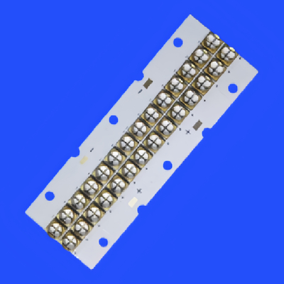 104*35mm 10435 385nm 395nm 405nm 240-400W Modulo UV de 60 grados para la identificación contra la falsificación