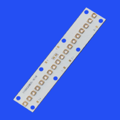 100*20mm 10020 365nm 30-50W 30deg 60deg UVA LED Modulo de matriz para la detección de fluorescencia