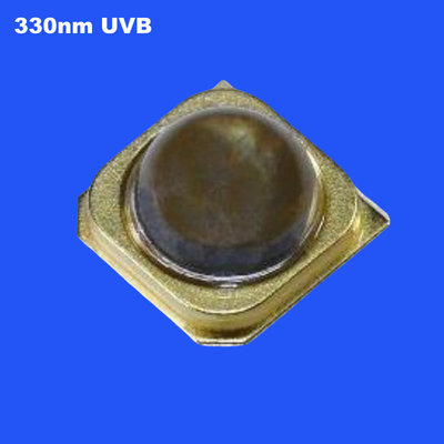 1W UVB 330nm Potencia radiante 60deg 3838 SMD Chip LED 3838 SMD Diodo para luz de sensor